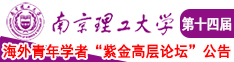 老女人的逼南京理工大学第十四届海外青年学者紫金论坛诚邀海内外英才！